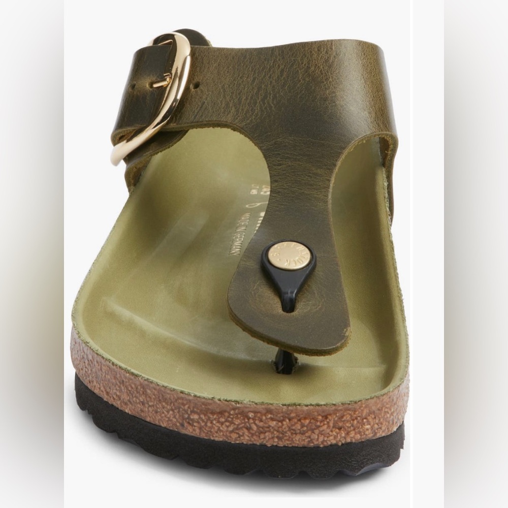 Gizeh Big Buckle Slide Sandals